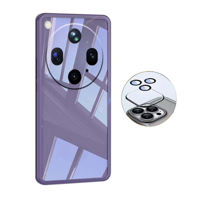 For OPPO Find X9 Ultra Case Camera Protection Semi Transparent Soft Silicone Shockproof with Lens Protector Films for OPPO Find X9S Back Cover