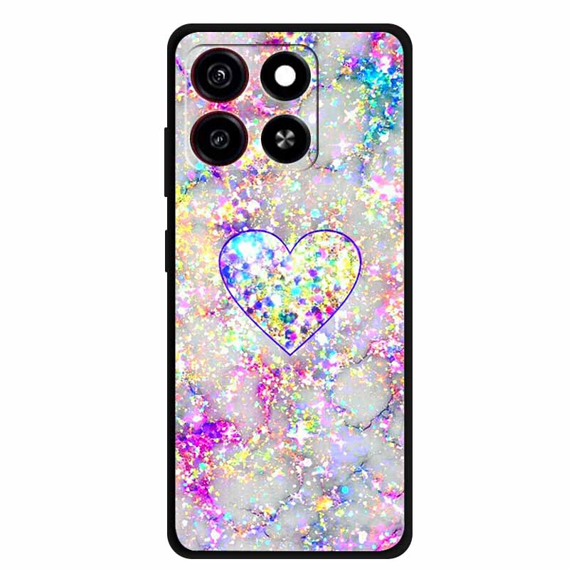 Phone Case For ZTE Blade A55 Back Cover Case A 55 Shockproof Black Silicone Soft Coque For ZTE Blade A35 Case A 35 6.75" Funda