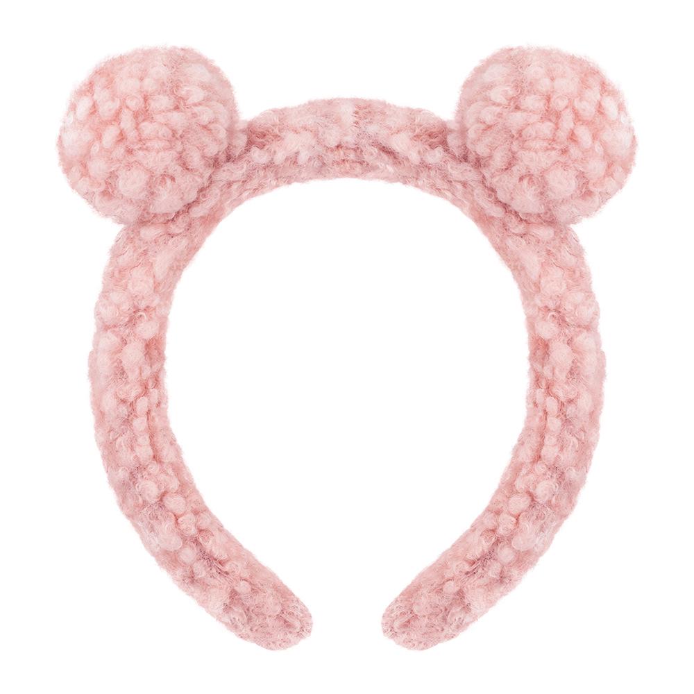 Stylish Autumn & Winter Plush Headband: Versatile Hair Accessory for Girls