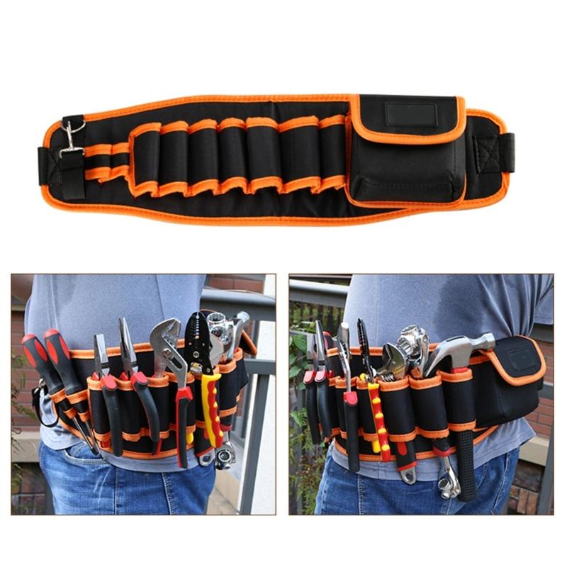 Waist Tool Bag Aprons Organizers Garden Tool Pouch With Storage Pockets Craftworks Electrician Tool Accessories