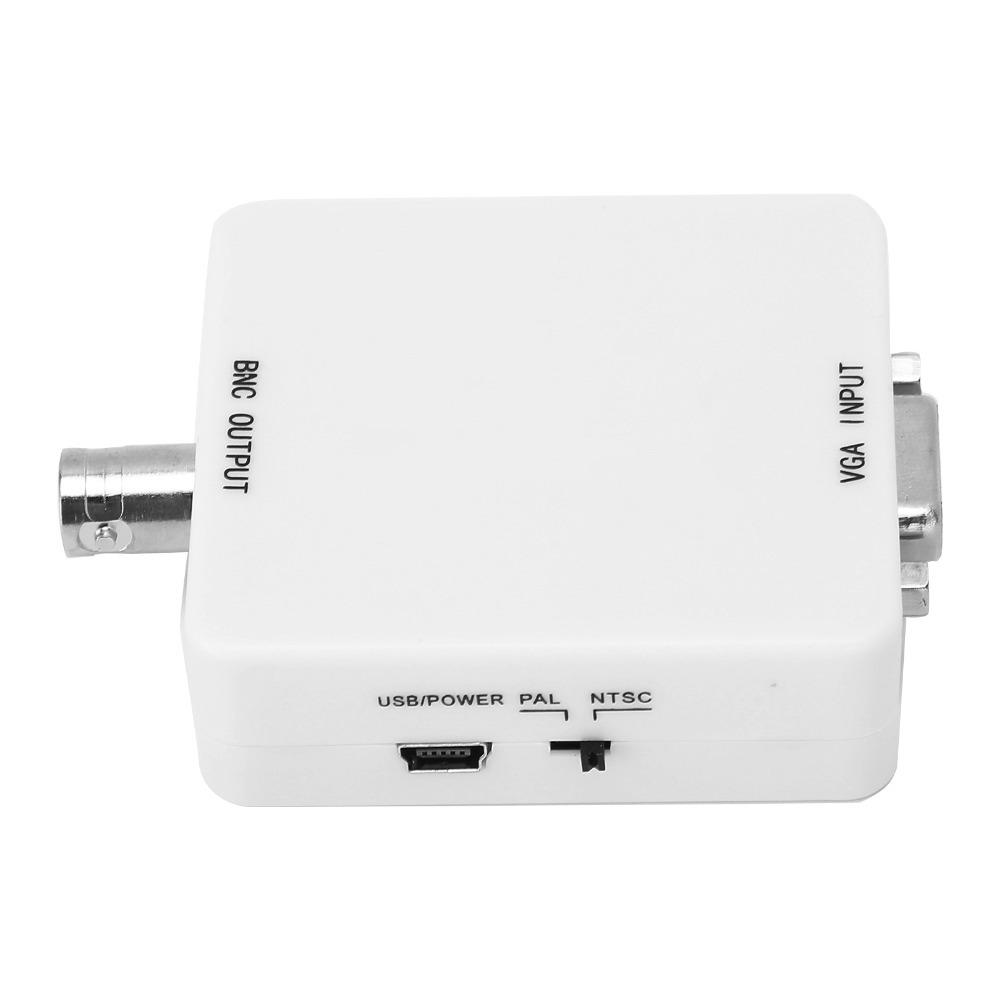 1920 @ 60Hz VGA To BNC Converter Plug and Play PAL/NTSC Format Easy To Use HD Video Adapter TV