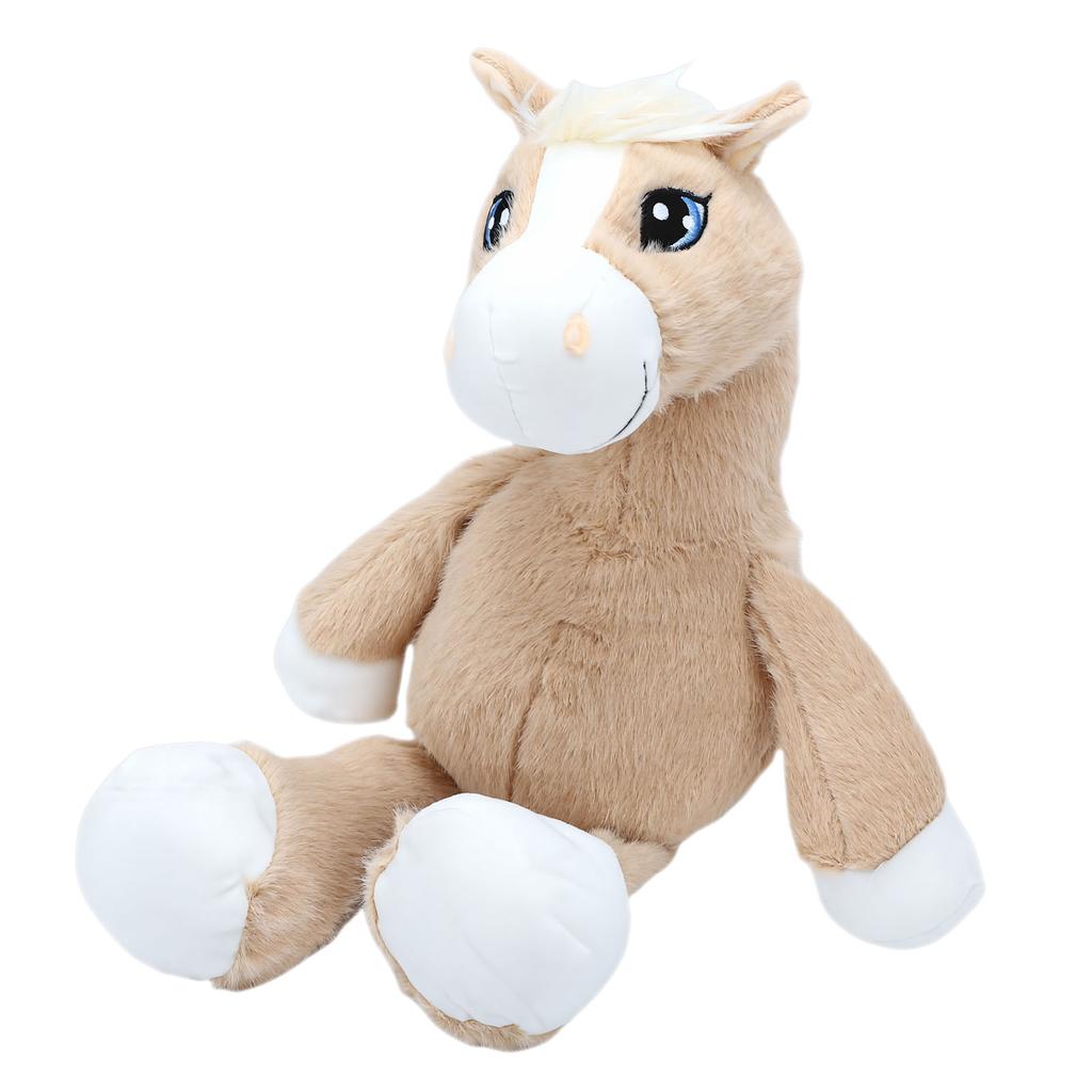 Horse Plush Stuffed Soft Realistic Animal Horse Plush Toy Auspicious Home Decor 11.02 Inch