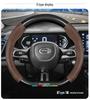 Genuine Leather Steering Wheel Cover for GAC Trumpchi GS4 GS3 GS5 AION V S Mei 580 GA4 GA6