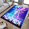 Huntrix Future Heroes Unite Carpet For Playroom Bedroom Living Room Sofa Home Decorkids Game Area Rug Nonslip Floor Mat