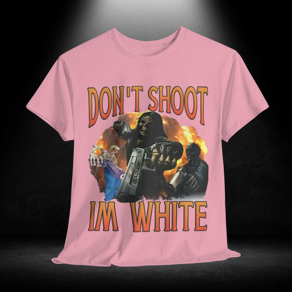 Funny Ironic Racist T Shirt Unisex Heavy Cotton Tee Sarcastic Humor Tops Novelty Offensive Graphic Clothing Anti Discrimination