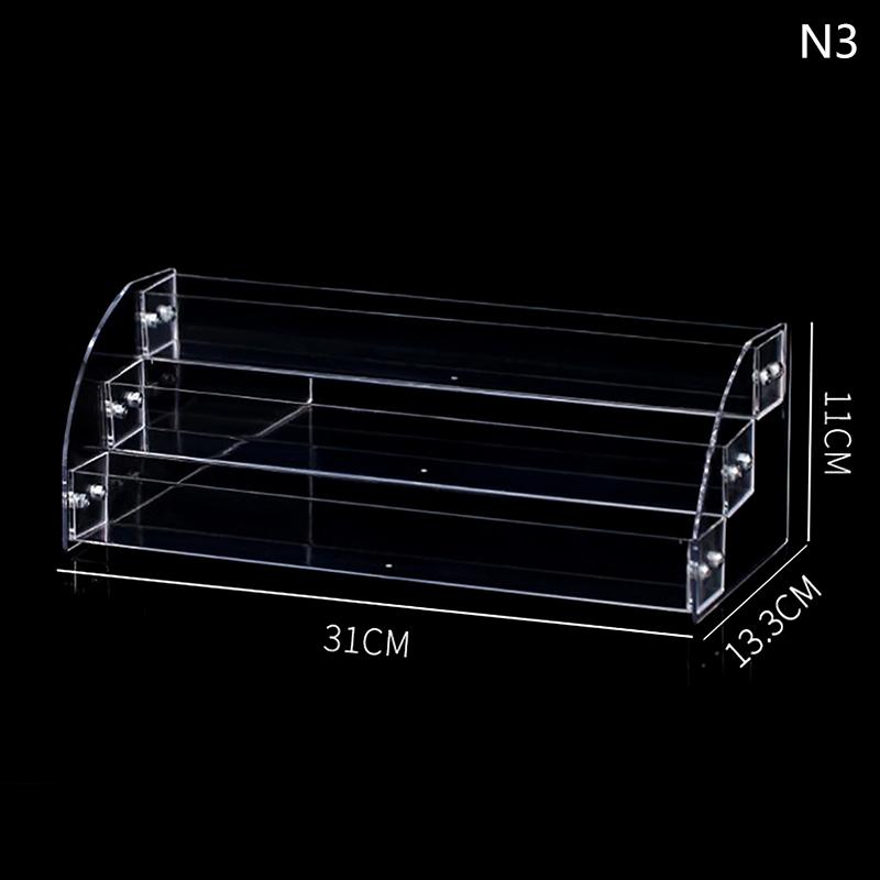 

Органайзер для акрилового лака для ногтей, 2-3-4-5-6-7-слойный держатель для маникюра, косметики, ювелирных изделий, подставка для дисплея, прозрачная акриловая коробка для макияжа