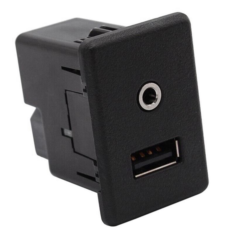 XXR-New For 2015-2017 Nissan Versa Note Sentra Auxiliary Audio USB Jack 28023-9KF1A 280239KF1A Replacement Spare Parts Accessori