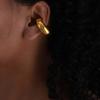 Chic Cartilage Cuff Earring Gold/Silver Ear Clip Unisex Statement Ear Adornments