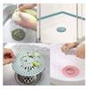 Silicone Drain Cover With Hair Filter For Bathroom Kitchen Preventing Clogs Nonslip Mat