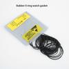 750pcs 0.7mm Waterproof Round Watch Gaskets O Ring Rubber Seal Washers Watch Accessory