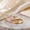 Synthetic Zircon Stackable Rings Lightweight Fashion Rings Gold Tone Rings  Daily Outfits