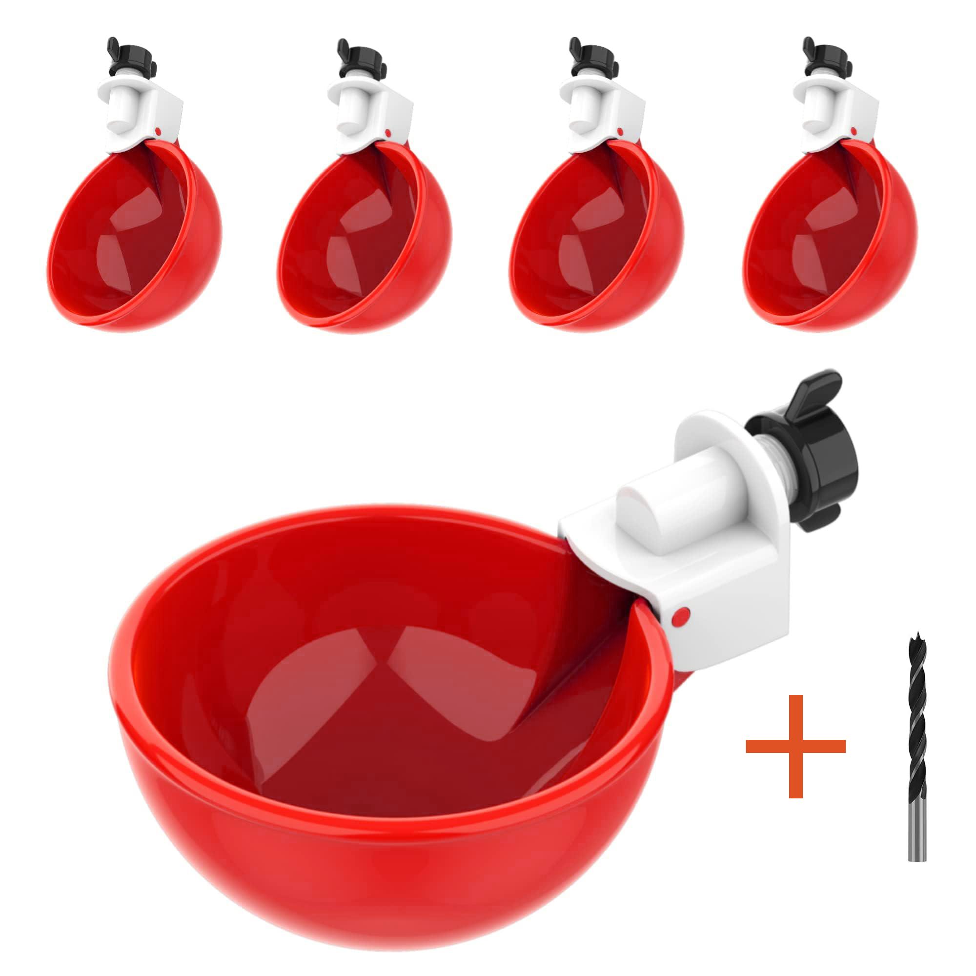 

Большие автоматические поилки для кур, подходящие для уток, гусей, индеек и кроликов - Комплект поилок - Поилка для птицы