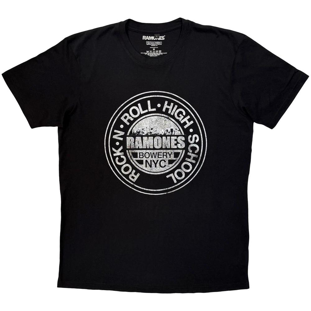 Ramones Rock N Roll High School Premium Tshirt Unisexs L