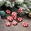 20 Stück dekorative Weihnachtsbaum-Anhänger aus Kunststoff zum Aufhängen von Süßigkeiten