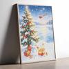 DIY 5D Diamond Painting Kit Christmas Tree Full Drill Rhinestone Art Canvas Relaxing Creative Craft for Home Wall Decor Gift