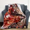 Butterfly Dance Flannel Blanket Throw Blanket Soft Warm Sofa Bed Camping Car Home Decor Unique Christmas Gift C930970