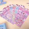 10/20 Stickers Cute   Sanrio Stickers Laser Cartoon Girl Children'S Gift Stickers Scrapbook Stationery  Toys