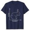 Ente Hase Lustiges Mathe T-Shirt Geburtstagsgeschenk für Männer Lustiges Erwachsenen-T-Shirt Männer Kurzarm T-Shirt Männer Lustiges Grafik-T-Shirt Tops