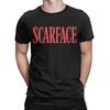 Herr Scarface Logotyp T-shirt 100% Bomull Kläder Vintage Kortärmad Rundhalsad T-shirt Nyinkommen T-shirts