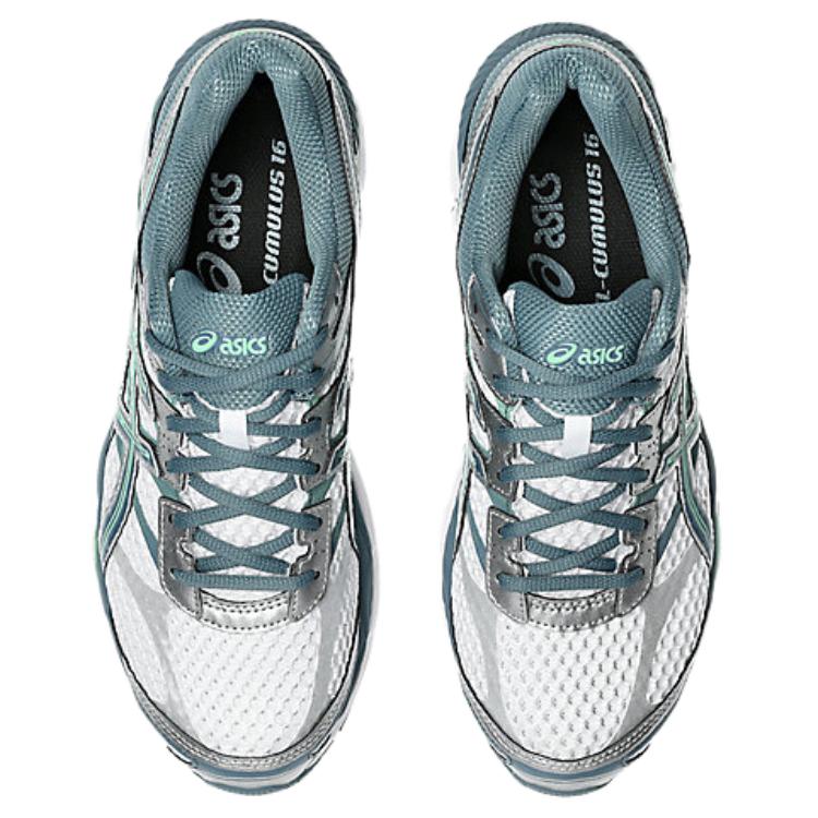 Asics Gel-Cumulus 16 Classic Versatile Cushioning Running Shoes Unisex Sneakers Green 1203A733-100
