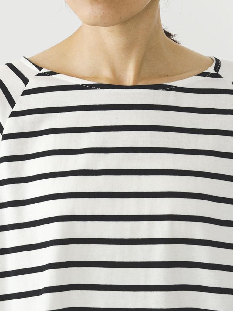 Beams Heart Tee Tuck Sleeve Pullover One Size S/S Women's Off-White