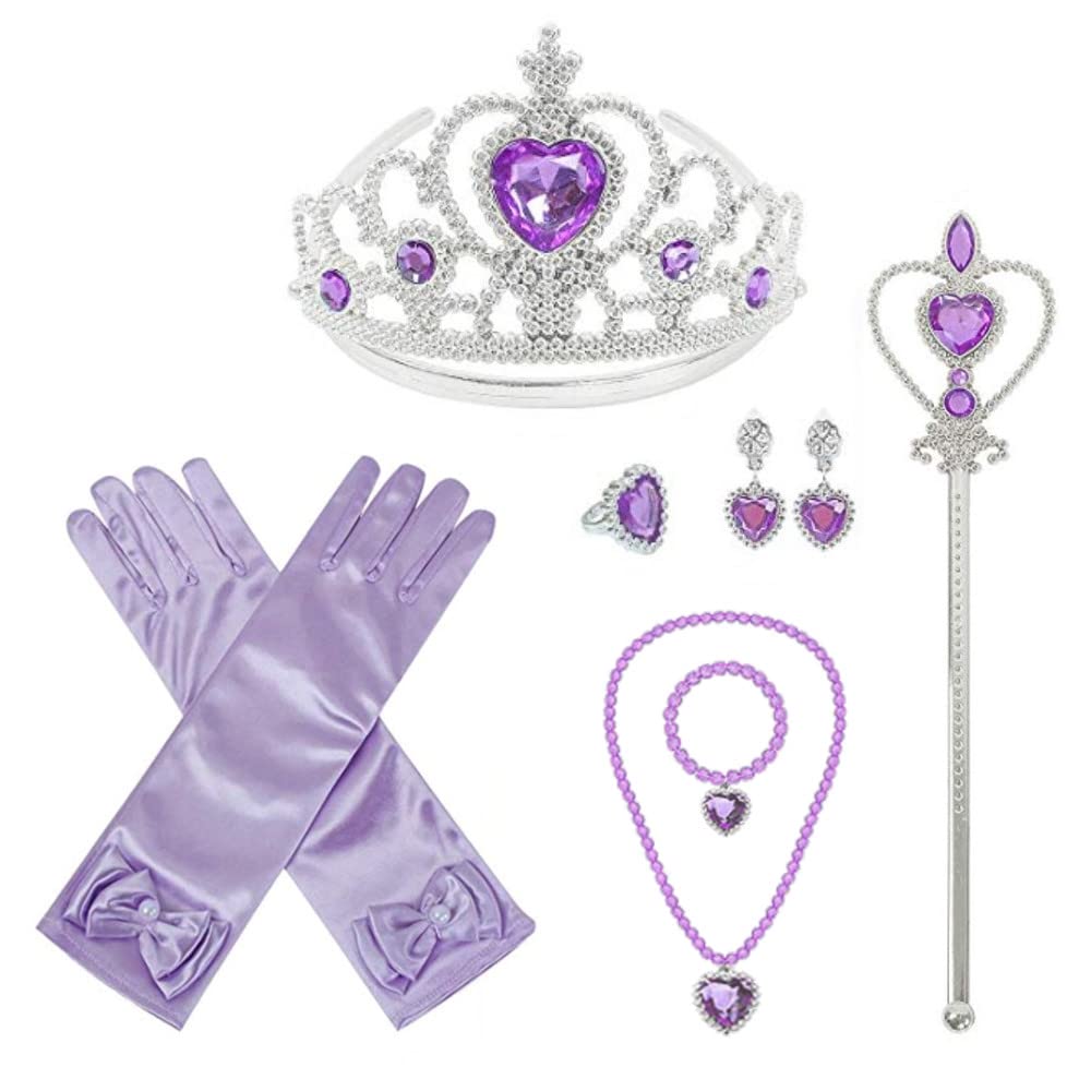 Princess Dress Cosplay Costume Set with Deluxe Accessories Mermaid B TT5492 [CREDIBLE] Children's - (120cm)