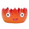 Fire Yarn Bowl for Crocheting Cute Handmade Resin Crochet Knitting Bowl for Crocheters Knitter