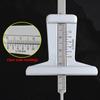 2026 New Pattern Vernier Groove Depth Gauge Car Tyre Tire Tread Depth Gauge Meter Ruler Caliper Measuring Tool Stainless Steel