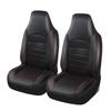 Luxury Universal Seat-Cover Protector Pad Auto Accessories 2 PCS Front Seat Car Seat Cover Leather Interior Automobiles Seat Covers Mats