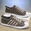 Canvas Men's Shoes 2025 New Versatile Korean Version Casual Shoes Men's Spring Breathable Trend Low-top Soft-soled Cloth Shoes