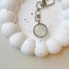 Pet dog cat fur keychain whisker storage