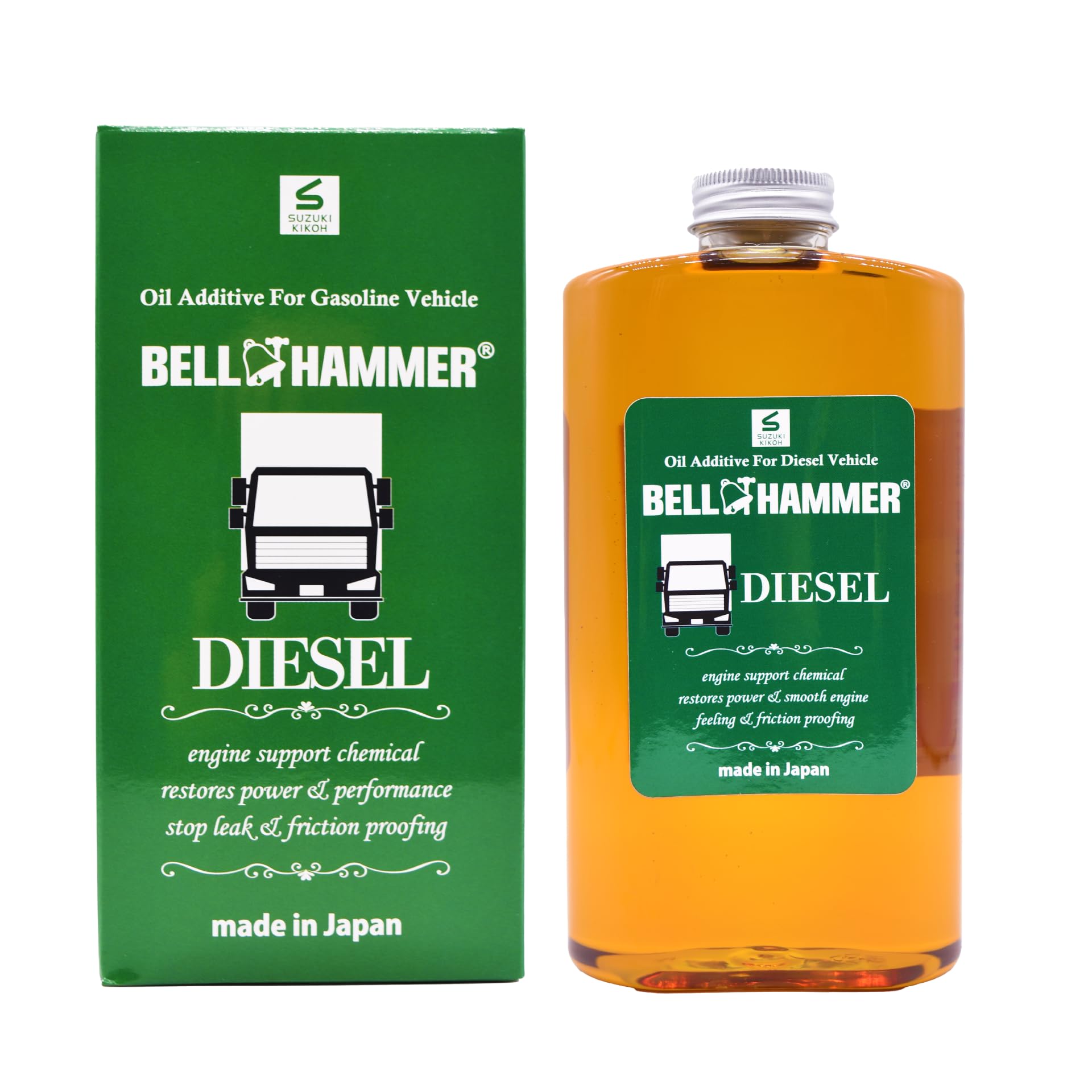 

Suzuki Kiko Bell Hammer Diesel 450ml [Engine Oil Additive/Automotive/Diesel/Quiet]