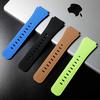Classic 22mm Silicone Watch Strap for Fossil Gen 5/Men's Gen 4/Women Gen 4 & Asus Zenwatch 2 & Garmin Vivoactive 4 Bands Quick Release
