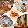 Easter Resurrection Scene Set, Easter Wooden Decorations Religious, Jesus Nativity Christ Statue Decoration, Empty Tomb Tabletop Ornaments Cross
