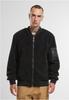 Mid-season Jacket Brandit MA1 Sherpa Jacket 1-St Black