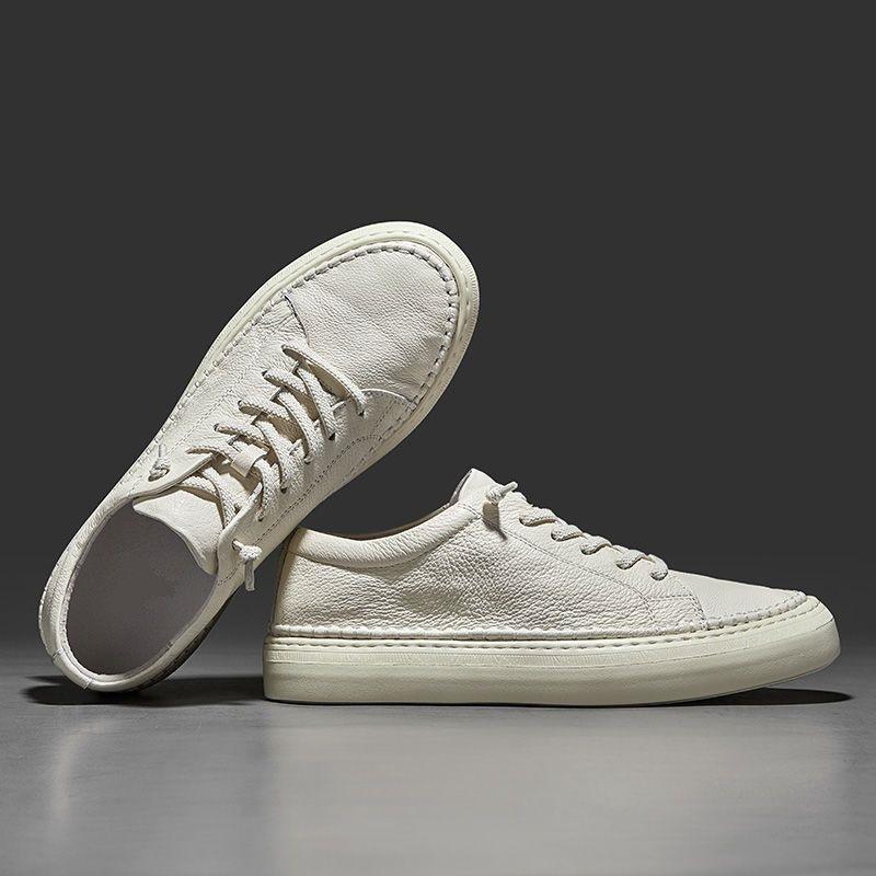 Xiaobai men's flat-bottomed breathable casual shoes wear-resistant board shoes men's shoes