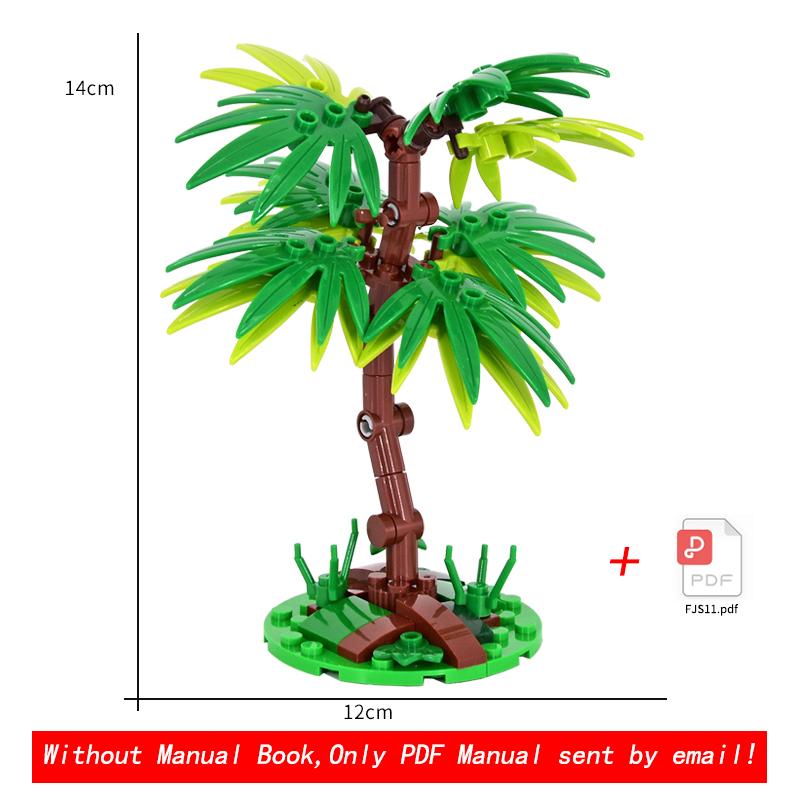 Kreativní Expert Nápady City Rostlina Strom Arbor Les Model Stavební Kostky DIY Sestavitelné Kostky Hračky pro Děti dárky