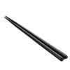 Hexagonal Japanese Alloy Chopsticks Set for Sushi and Cuisine