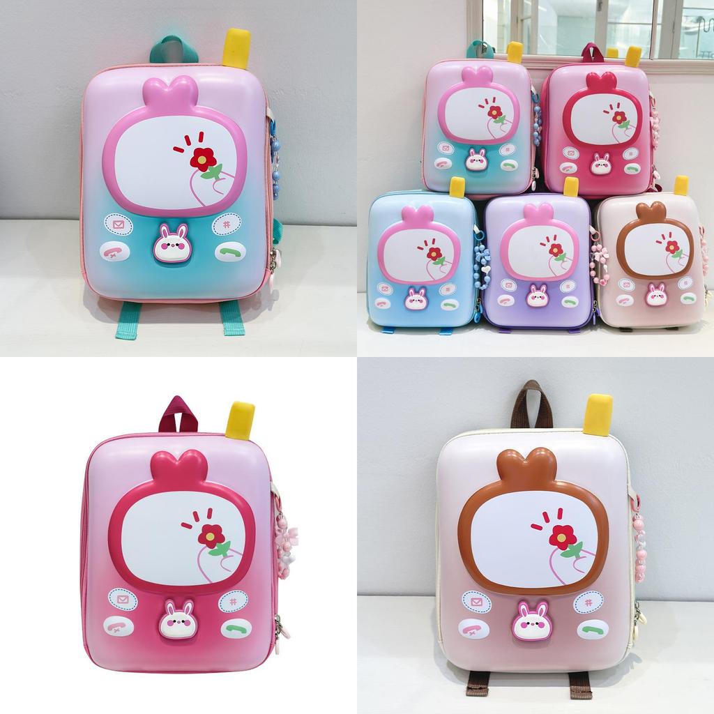Childrens Eva Animal Pattern School Bag With Ergonomic Shoulder Straps For Toddlers