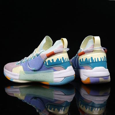 Zapatillas de Baloncesto de Alta Calidad para Hombre Zapatillas Ligeras Antideslizantes Absorción de Impactos Zapatillas de Baloncesto para Mujer Multicolores Zapatillas Deportivas Entrenador