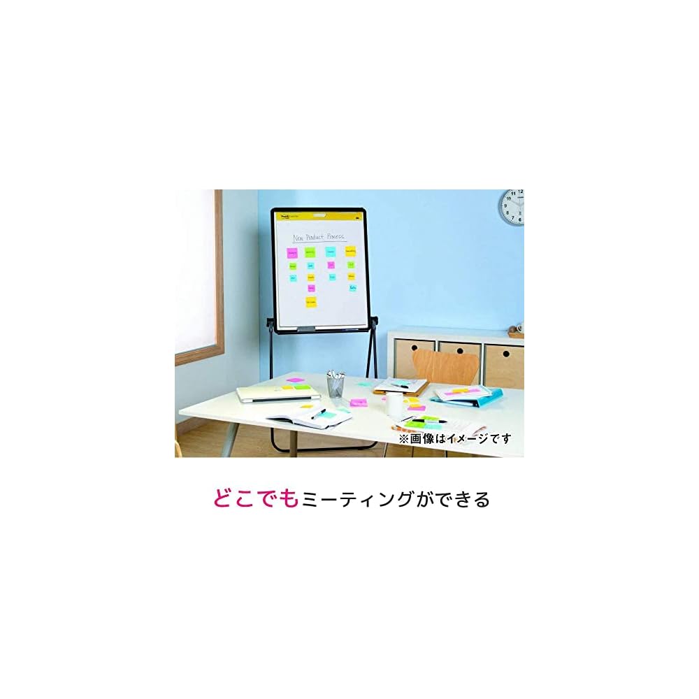 [Limited Edition] 3M Post-it Notes, Large Easel Pad, Desktop Type, White, 584 x 508mm, 20 Sheets,
