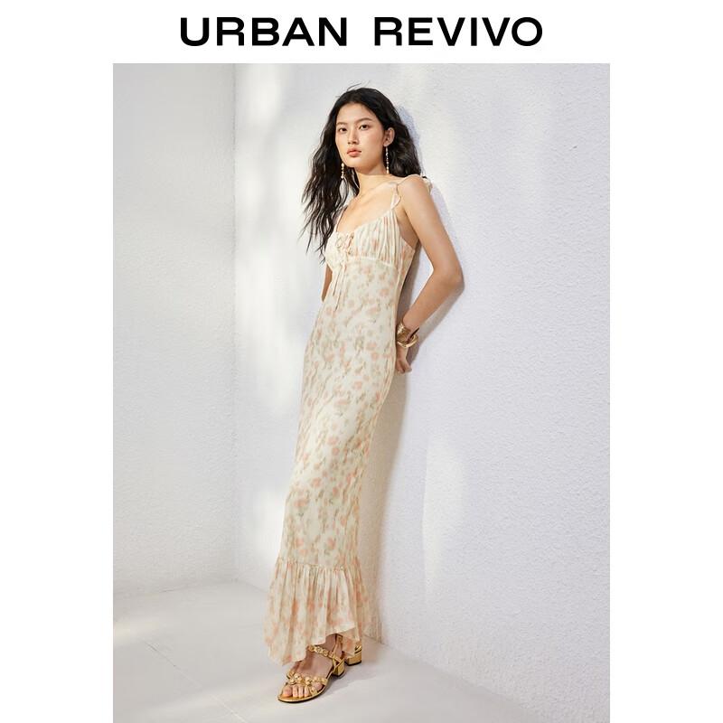 

Женское платье макси А-силуэта в курортном стиле UR Чжун Чуси XL