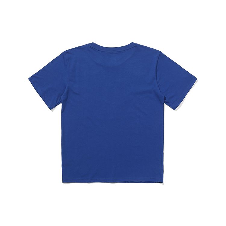 Nike X MLB Samarbeid Barn Los Angeles Dodgers Logo Fargeblokk Trykt Rund Hals Kort Ermet T-skjorte Barn Topper Kongeblå 3Z3B7SAM4-LAD