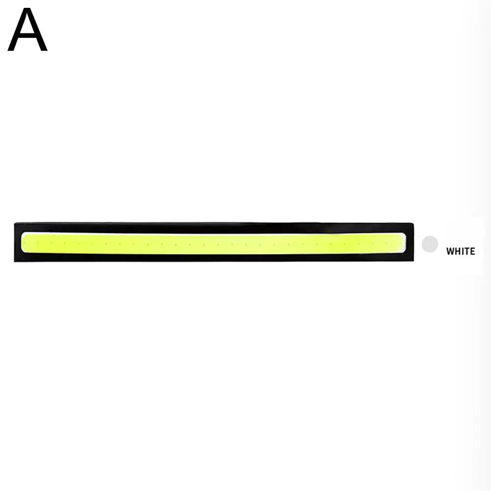 

Автомобильная светодиодная лампа Дневной ходовой огонь 17 см DRL-бар 12 В Противотуманная атмосферная лампа 7000K COB Стайлинг Супер Авто Свет Яркий M4A4 белый