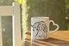 English Pointer I - cup with a dog, adorable cup with a heart-shaped handle, universal gift from the Art-Dog brand