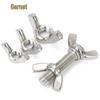 Jianat 304 Stainless Steel Butterfly Thumb Screw and Nut Set