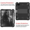 Shockproof Silicone Case With Kickstand IPad Air 4 10.9 Inch 2020 Full Coverage Dual-Tone Design Sleep/Wake Support