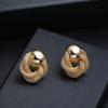 Orecchini Pendenti Cerchio Rotondo Intreccio Metallico Vintage Nuova Moda Orecchini Pendenti per Matrimonio Festa per Donna Gioielli