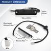 Compatible Toyota Prius 2004-2009 Trunk Liftgate Switch with Smart Entry Rear Hatch Release Switch 901-717 84905-47010