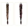 Double Ponytail Boxing Braided Hair Band Rubber Band Pony Tail Hairpiece  for Women